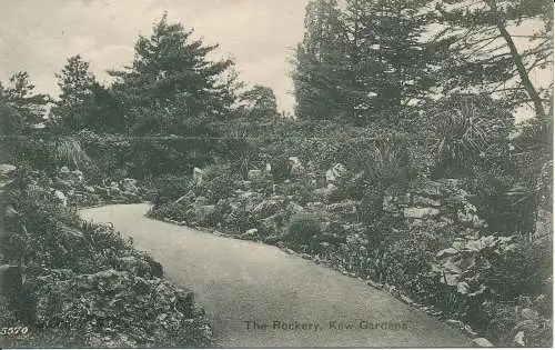 PC01321 The Rockery. Kew Gardens