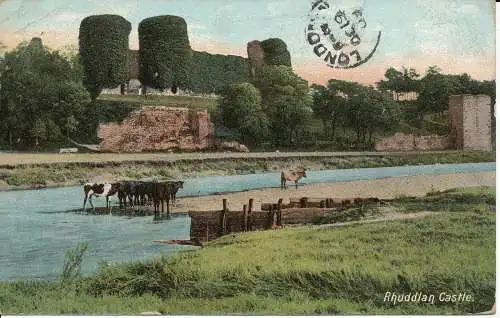 PC01131 Schloss Rhuddlan. 1909