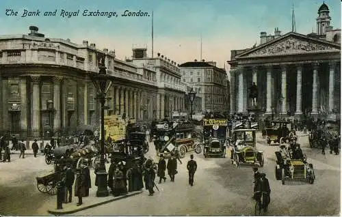 PC01316 Bank und königliche Börse. London