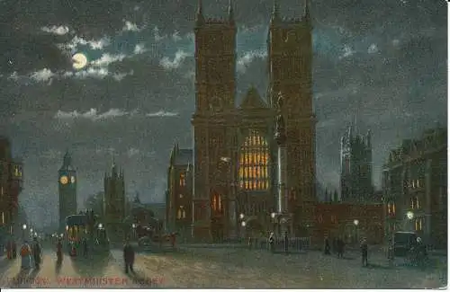 PC01241 London. Westminster Abbey. Tuck. Art Series 768