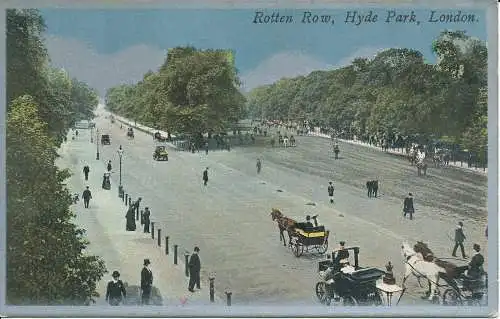 PC01326 Faule Row. Hyde Park. London