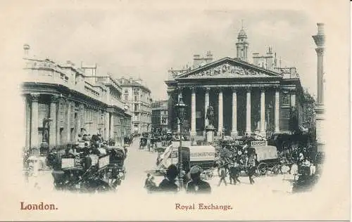 PC01456 London. Royal Exchange. London Stereoscopic Company Serie