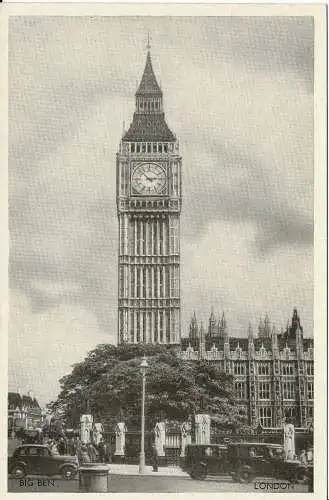 PC01297 Big Ben. London. D.F. und S