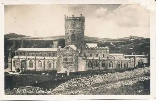 PC00490 St. Davids Cathedral. 1959. RP