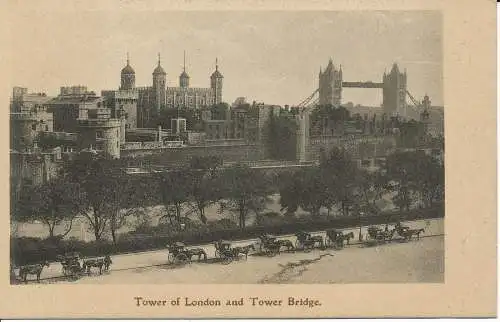 PC01323 Tower of London und Tower Bridge