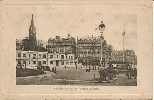 PC01712 Bournemouth. Das Quadrat. Schraubenschlüssel Serie 3047