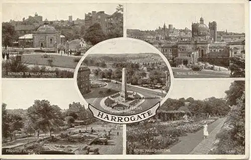 PC01502 Harrogate. Multi-View. 1939