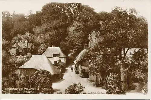 PC00963 Cockington Village and Forge. Torquay. RP