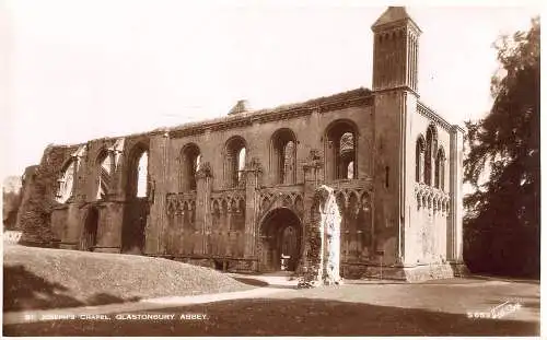 PC01294 St. Josephs Kapelle. Glastonbury Abbey. W. Scott. RP