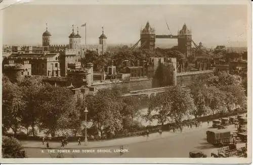 PC01093 Turm und Turmbrücke. London. RP