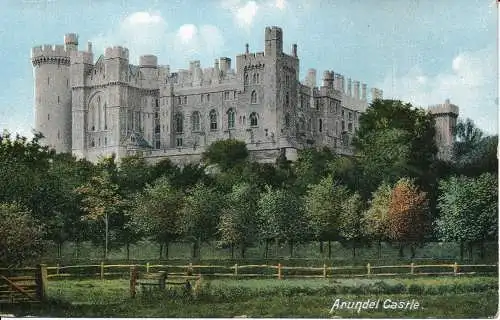 PC01571 Schloss Arundel. Postkarte