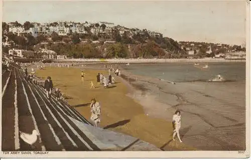 PC01886 Tor Abbey Sands. Torquay