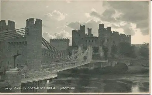 PC02771 Conway Castle und Brücke. Richter 5479