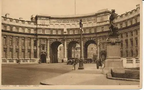 PC01428 London. Der Admiralitätsbogen. Photochrom Co