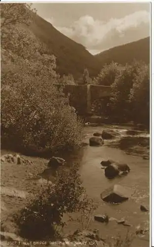 PC01782 Fingle Bridge. Dartmoor. Richter 5927