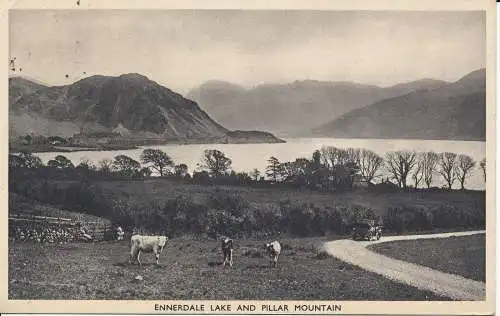 PC02467 Ennerdale Lake und Pillar Mountain. 1938. G.P. Abraham Ltd