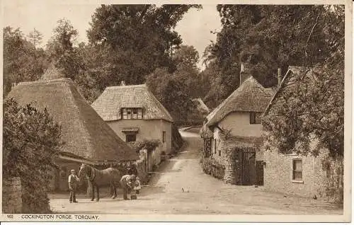 PC02402 Cockington Forge. Torquay. H. Barton und Sohn