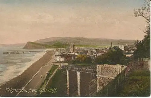 PC02001 Teignmouth von East Cliff. Frith