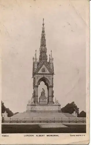 PC03511 London. Albert Memorial. Schnellfoto