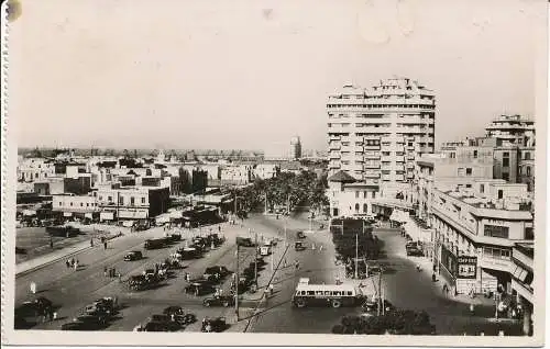 PC03136 Casablanca. Place de France. 1950. Der Storch