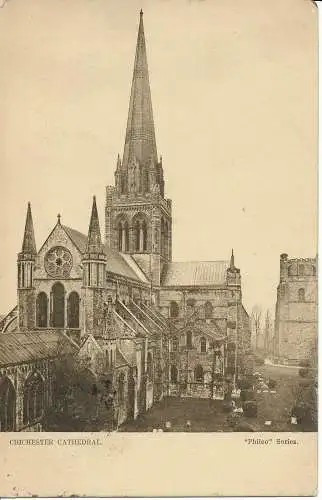 PC02717 Chichester-Kathedrale. Phileo-Serie. 1905