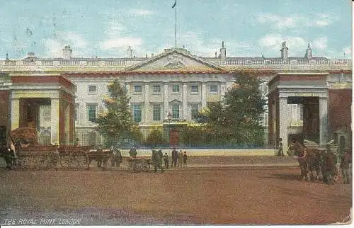 PC01325 The Royal Mint. London. 1906