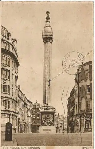 PC01465 Das Denkmal. London. 1933. B.P. Co. Ltd