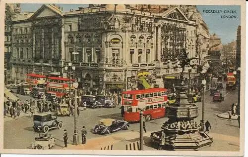 PC01425 Piccadilly Circus. London. 1959