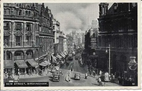 PC02433 New Street. Birmingham. 1959