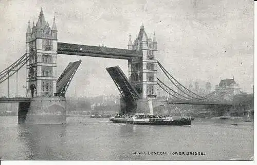 PC02623 London. Turmbrücke. Getreideserie. Photochrom Co Ltd