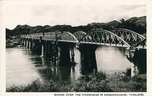 PC03517 Brücke über den Riverkwae in Kanchanaburi. Thailand