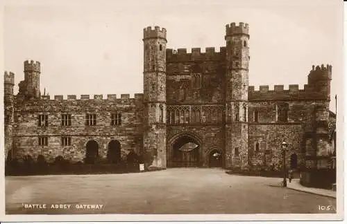 PC03582 Battle Abbey Gateway. Norman. RP