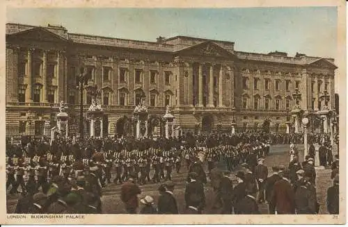 PC02773 London. Buckingham Palace. Photochrom Co Ltd