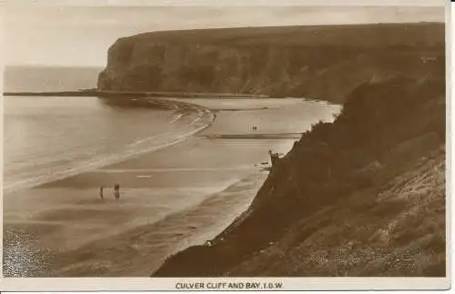 PC03651 Culver Cliff and Bay. I.o.W. RP