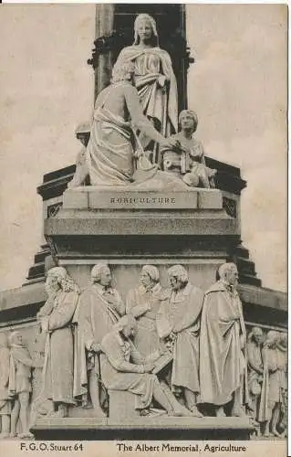 PC02385 Das Albert Memorial. Landwirtschaft. F.G.O. Stuart