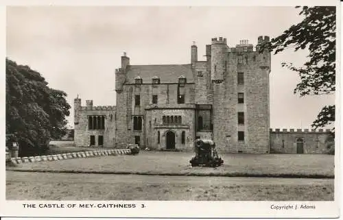 PC02893 Das Schloss von Mey. Caithness. RP