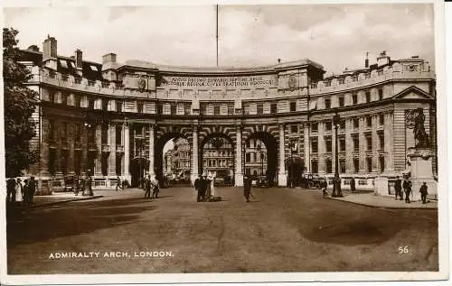 PC03458 Admiralty Arch. London. Excel-Serie. RP