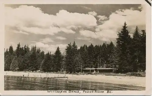 PC03262 Willingdon Beach. Powell River. B.C. RP