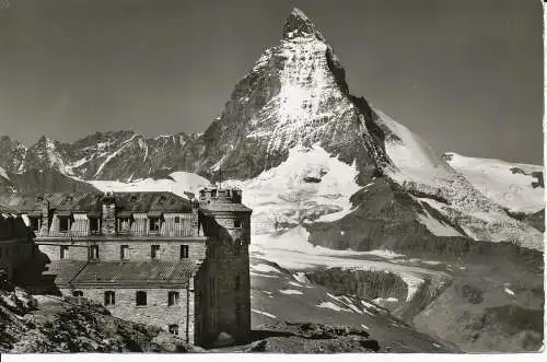 PC03209 Zermatt. Kulm Hotel Gornergrat 3131m