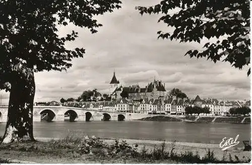 PC03039 Gien. Allgemeine Ansicht der Ufer der Loire. Estel. RP