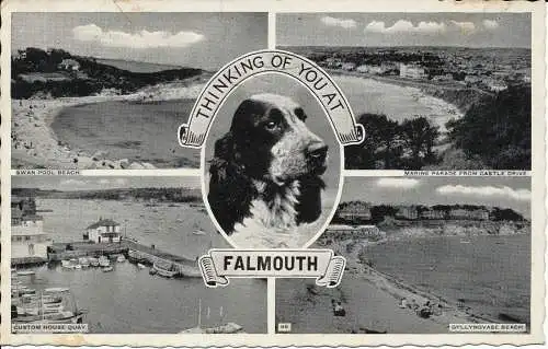 PC02399 Falmouth. Multi-View. 1960