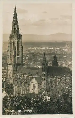 PC02908 Freiburg i.Br. Münster. Joh. Brunner. RP