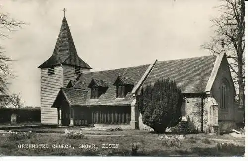 PC03638 Grüne Kirche. Ongar. Essex. Salmon Ltd. RP