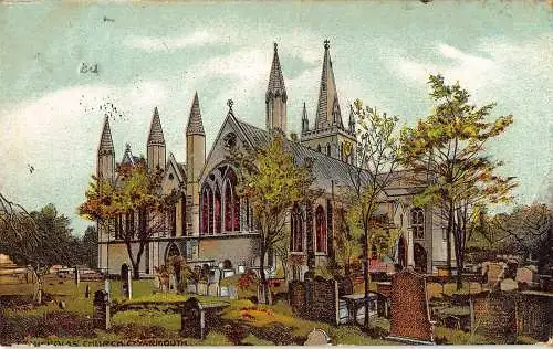 PC02028 Nikolauskirche. Gt. Yarmouth. Hildesheimer. 1908