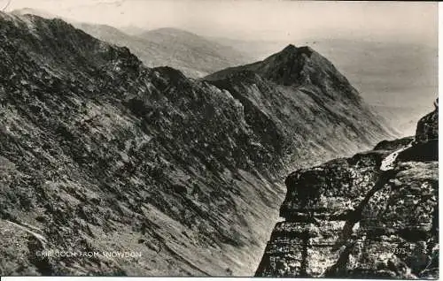 PC03593 Grib Goch von Snowdon. 1962. Lachs Serie