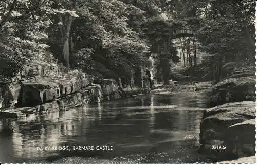 PC03559 Milchbrücke. Scheunenschloss. 1964. RP