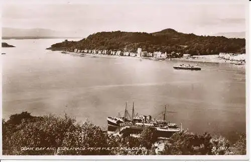 PC03404 Oban Bay und Esplanade von Pulpit Hill. Oban. RP