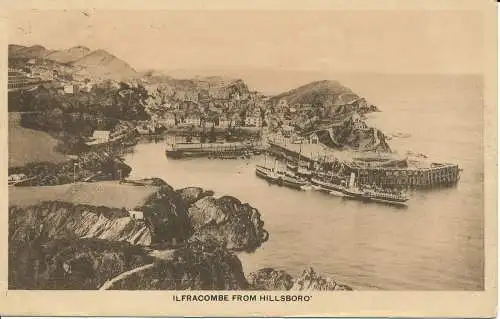 PC02004 Ilfracombe von Hillsboro. 1910. Twiss Bros