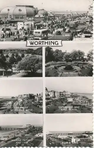 PC03762 Worthing. Multi-View. 1961. Valentinstag. RP