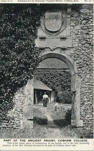 PC02765 Teil des antiken Priorats. Cobham College